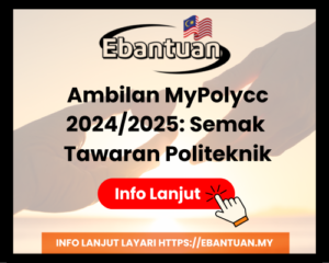 Ambilan MyPolycc 2024 2025 Semak Tawaran Politeknik