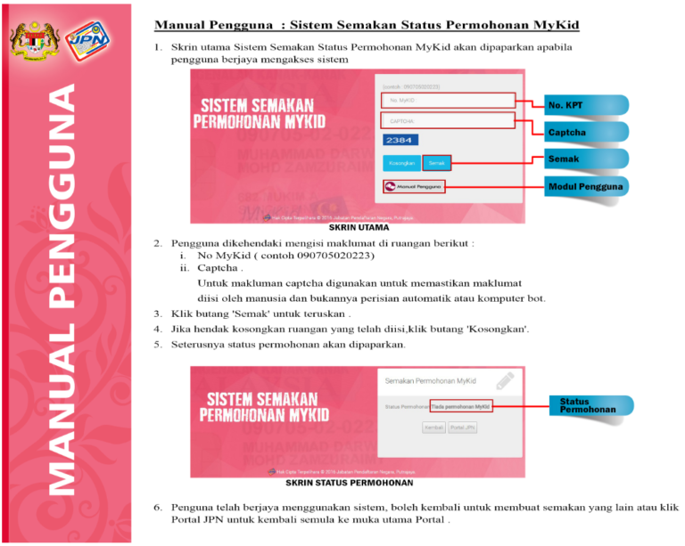 Permohonan MyKid: Cara Daftar MyKid Secara Online 2024