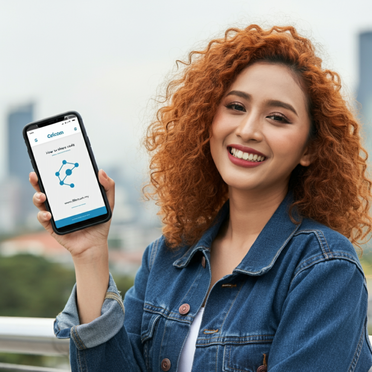 cara share kredit celcom