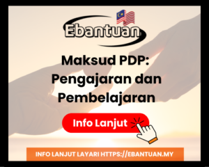 Maksud PDP Pengajaran dan Pembelajaran