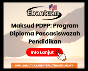 Maksud PDPP Program Diploma Pascasiswazah Pendidikan