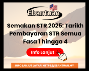 Semakan STR 2025 Tarikh Pembayaran STR