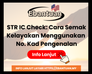 STR IC Check Cara Semak Kelayakan Menggunakan No. Kad Pengenalan