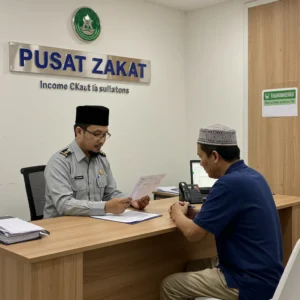 Cara Pengiraan Potongan Zakat Pendapatan