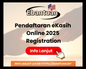 Pendaftaran eKasih Online 2025 Registration