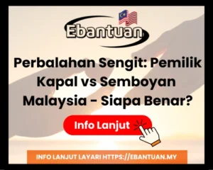 Perbalahan Sengit Pemilik Kapal vs Semboyan Malaysia - Siapa Benar