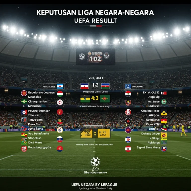 Senarai Keputusan Liga Negara-Negara UEFA