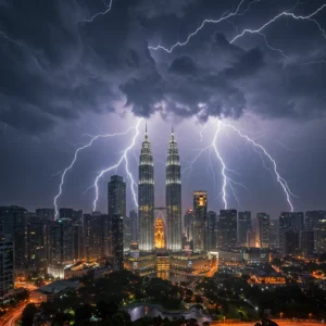 Amaran Ribut Petir Malaysia Senarai Negeri Berisiko Tinggi (2025)