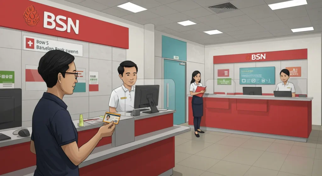 Cara Check No Akaun BSN Online: Panduan Lengkap 6 Cara Check No Akaun BSN Online 6