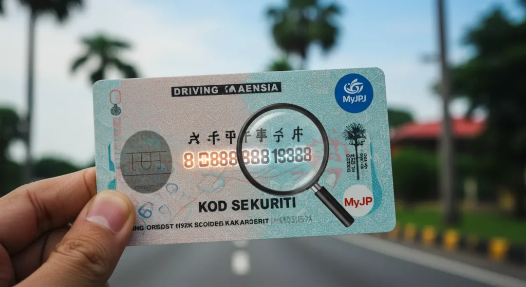 Daftar MyJPJ Perlu Kod Sekuriti Lesen, Bukan Nombor Siri 3 Daftar MyJPJ Perlu Kod Sekuriti Lesen 3