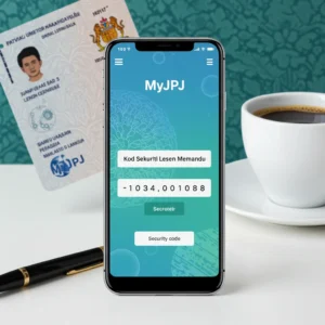Daftar MyJPJ Perlu Kod Sekuriti Lesen, Bukan Nombor Siri