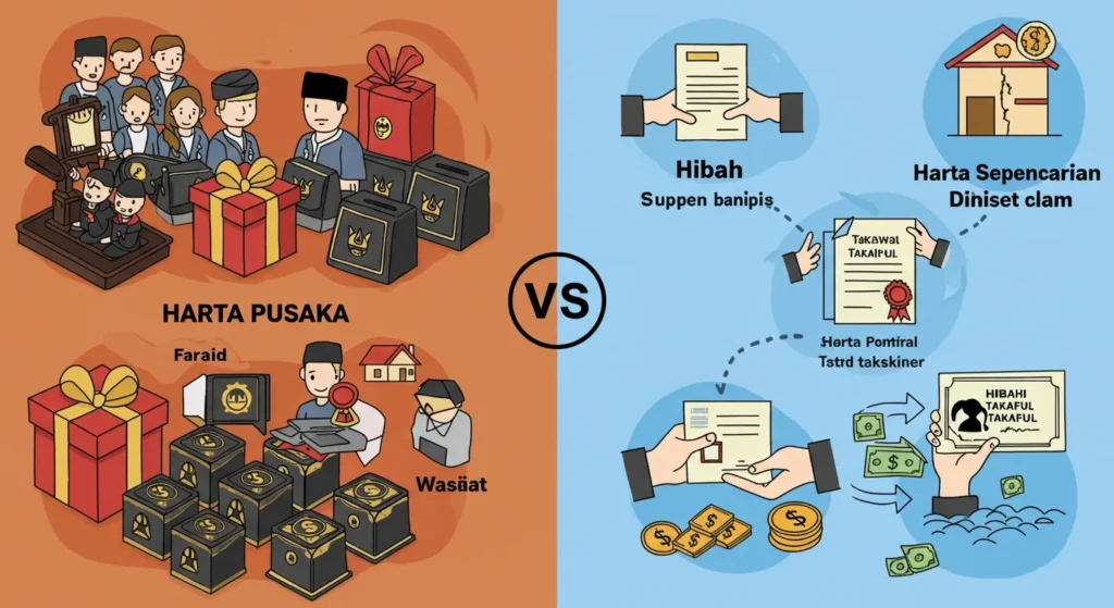 Faraid Kematian Suami 2025: Pembahagian Harta Pusaka & Hak Waris 5 Faraid Kematian Suami 7