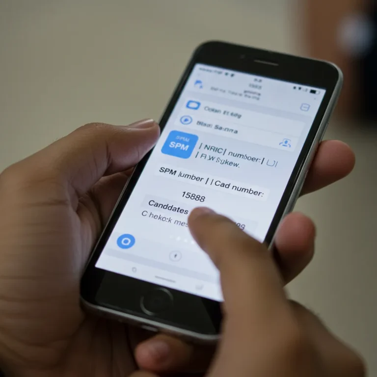 Keputusan SPM 20242025 Semak Guna No Kad Pengenalan Online