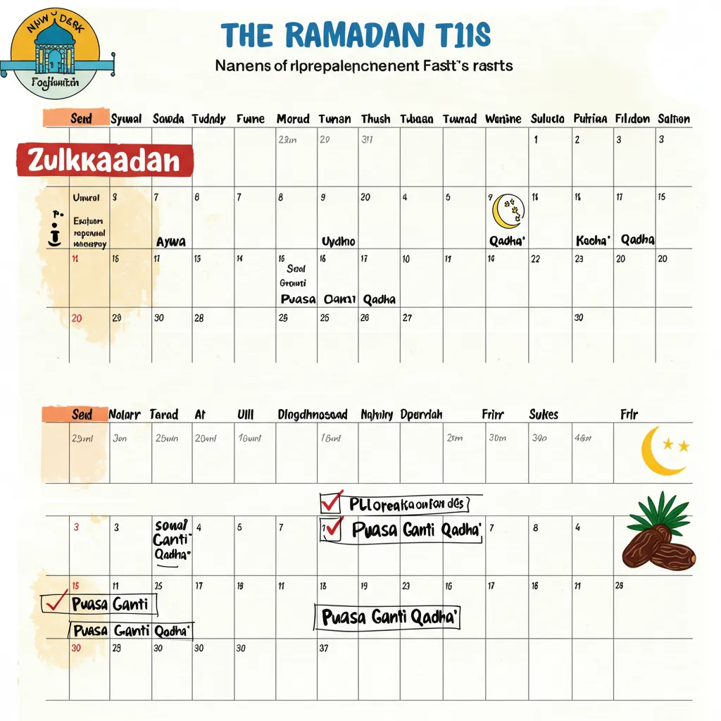 Lafaz Niat Puasa Ganti Ramadan & Hukumnya 1 Lafaz Niat Puasa Ganti Ramadan