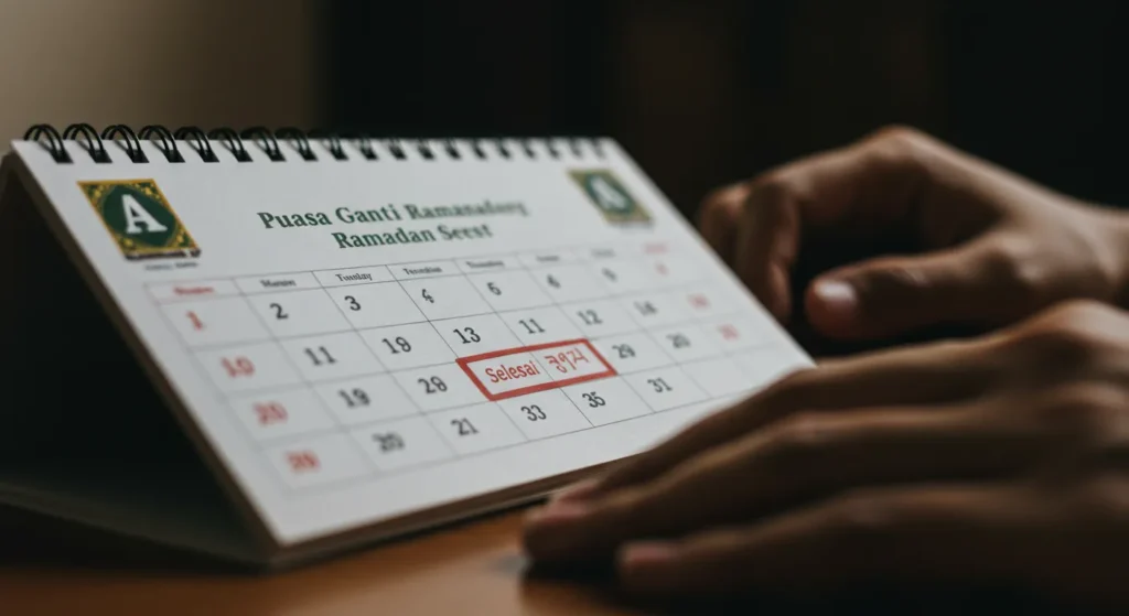 Lafaz Niat Puasa Ganti Ramadan & Hukumnya 2 Niat Puasa Ganti