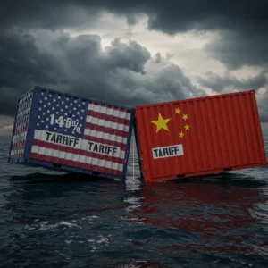 Perang Tarif AS(145%) vs CHINA(125%) 2025 Kesan Ekonomi Global Terkini