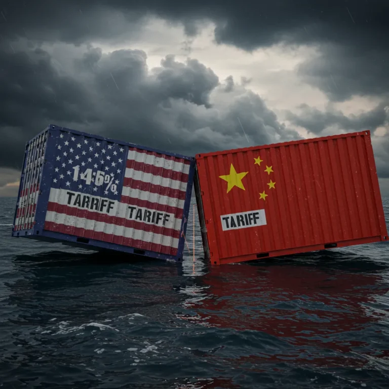 Perang Tarif AS(145%) vs CHINA(125%) 2025 Kesan Ekonomi Global Terkini