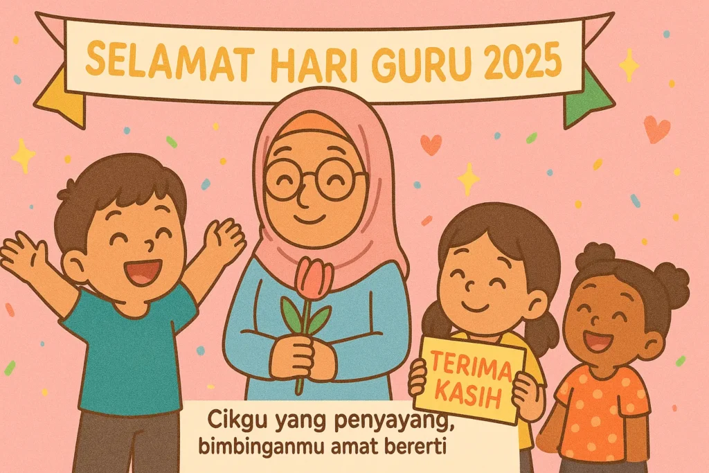 20 Idea Kad Ucapan Selamat Hari Guru Kartun 7 20 Idea Kad Ucapan Selamat Hari Guru Kartun 3