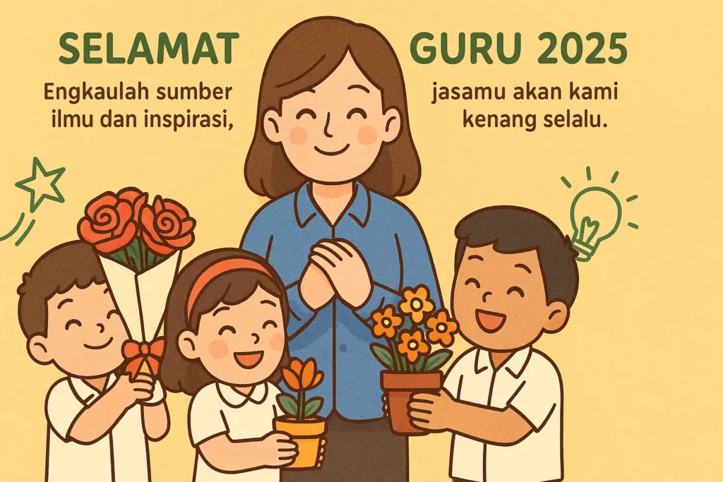 20 Idea Kad Ucapan Selamat Hari Guru Kartun 9 20 Idea Kad Ucapan Selamat Hari Guru Kartun 5