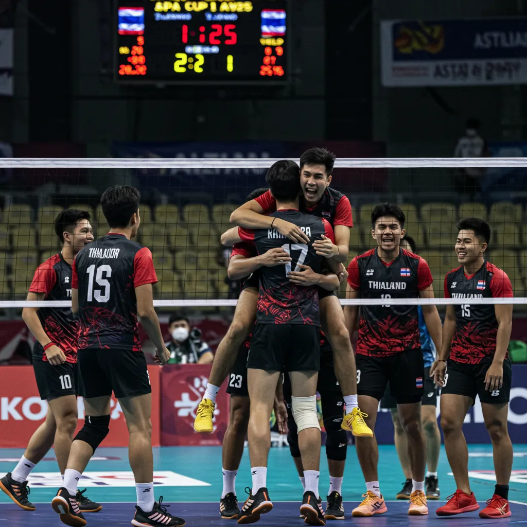 Final Piala Asia ASTAF 2025: Thailand Juara Regu Berpasukan 1 Final Piala Asia ASTAF 2025 Thailand Juara Regu Berpasukan