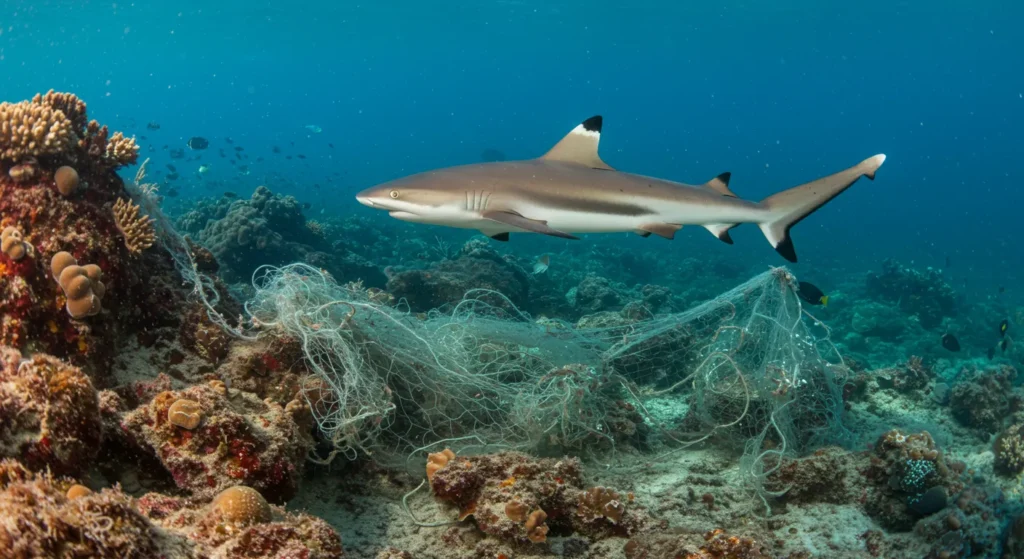 Kenali Jerung Sirip Hitam (Carcharhinus melanopterus) 21 Jerung Sirip Hitam 21