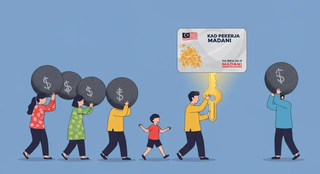 Kad Pekerja MADANI 2025: Cara Mohon, Kelayakan & Manfaat 5 Kad Pekerja MADANI 7