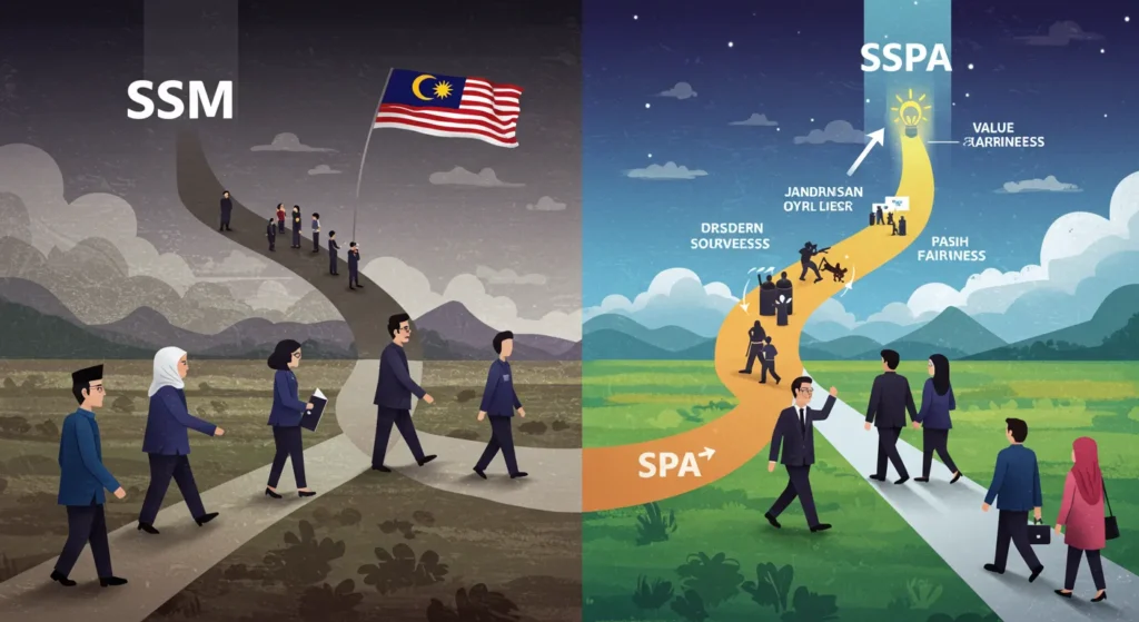 Opsyen SSPA: Gaji Minimum RM2115 & Kerjaya Penjawat Awam 6 Opsyen SSPA 15