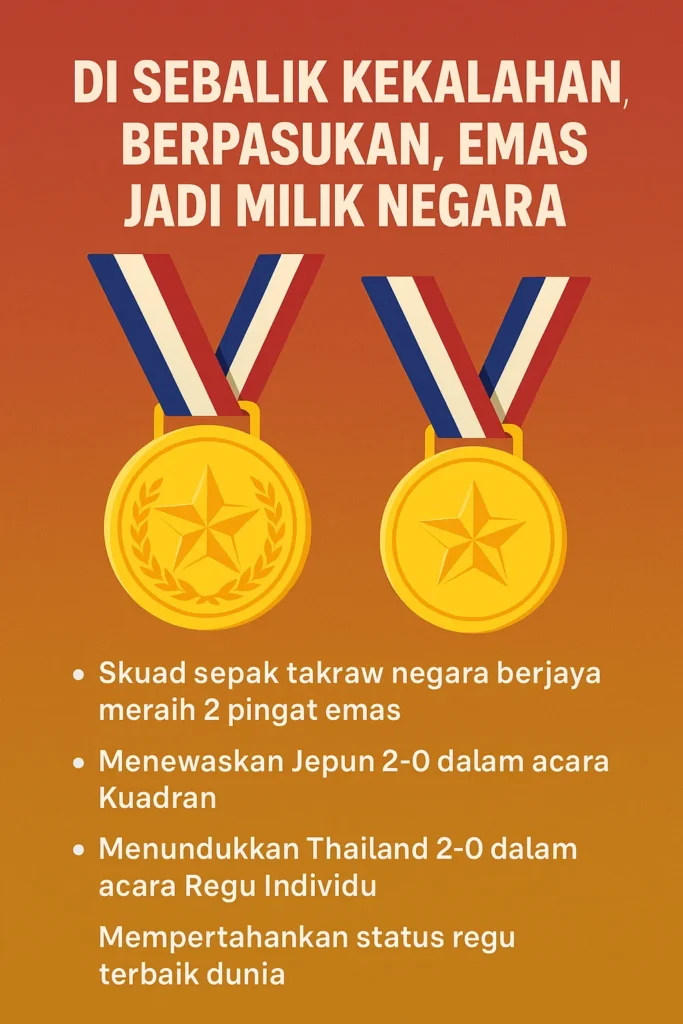 Final Piala Asia ASTAF 2025: Thailand Juara Regu Berpasukan 5 Piala Asia ASTAF 2025 Thailand Juara Regu Berpasukan