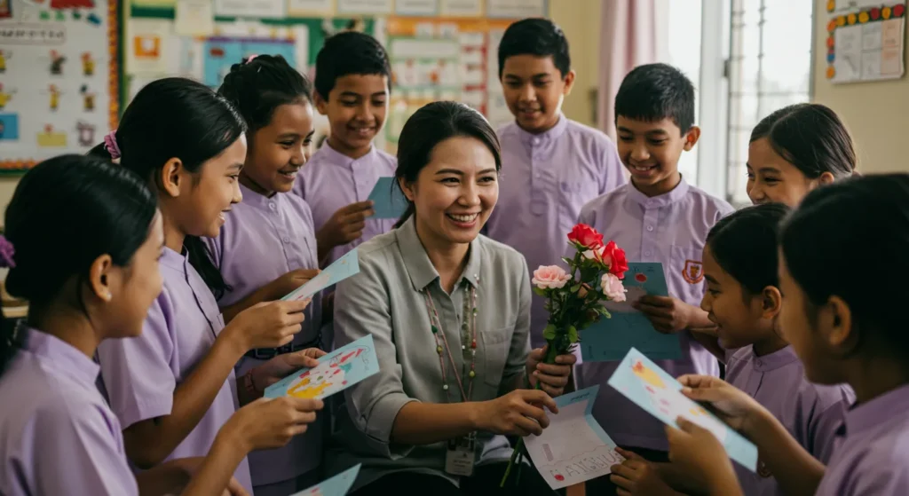 Selamat Hari Guru 2025 - Contoh Ucapan Pantun, Sajak & Puisi 2 Selamat Hari Guru 2025 4 1