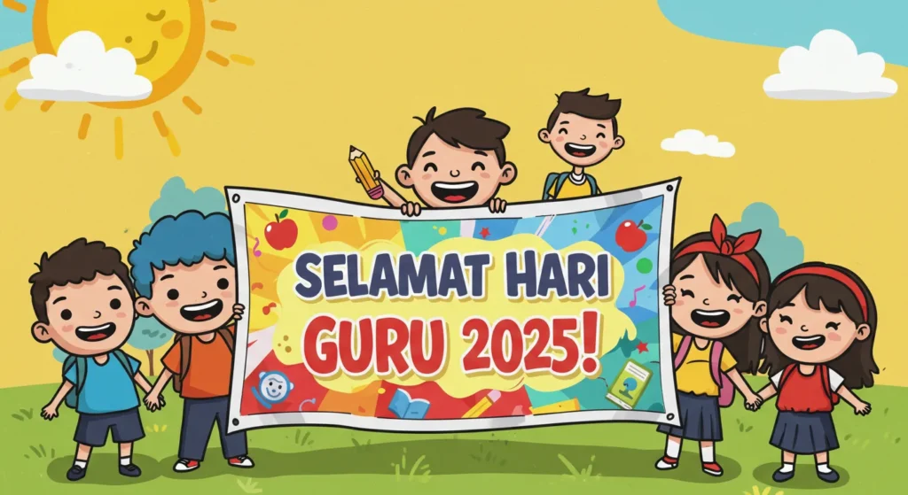 20 Idea Kad Ucapan Selamat Hari Guru Kartun 11 Selamat Hari Guru Kartun 11