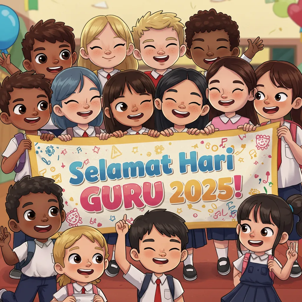 20 Idea Kad Ucapan Selamat Hari Guru Kartun 23 Selamat Hari Guru Kartun 6