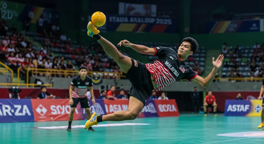 SepakTakraw Piala Asia 2025: Keputusan Terkini & Jadual Separuh Akhir 4 Sepak Takraw Piala Asia 2025 3