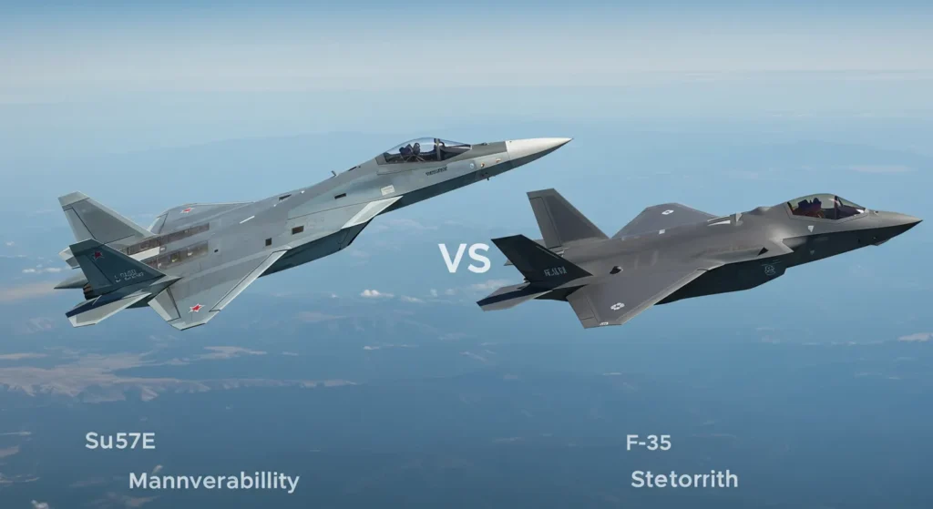 Su-57E vs F-35: Perbandingan Jet Udara Generasi Kelima 1 Su 57E vs F 35 Perbandingan Jet Udara Generasi Kelima 12