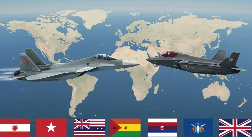 Su-57E vs F-35: Perbandingan Jet Udara Generasi Kelima 2 Su 57E vs F 35 Perbandingan Jet Udara Generasi Kelima 7