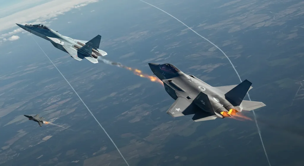 Su-57E vs F-35: Perbandingan Jet Udara Generasi Kelima 6 Su 57E vs F 35 Perbandingan Jet Udara Generasi Kelima 9