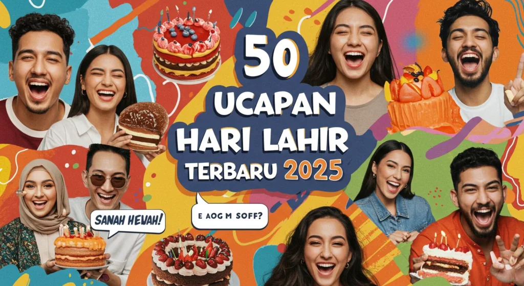 50 Koleksi Ucapan Hari Lahir (Sanah Helwah) Terbaru 1 Ucapan Hari Lahir 2