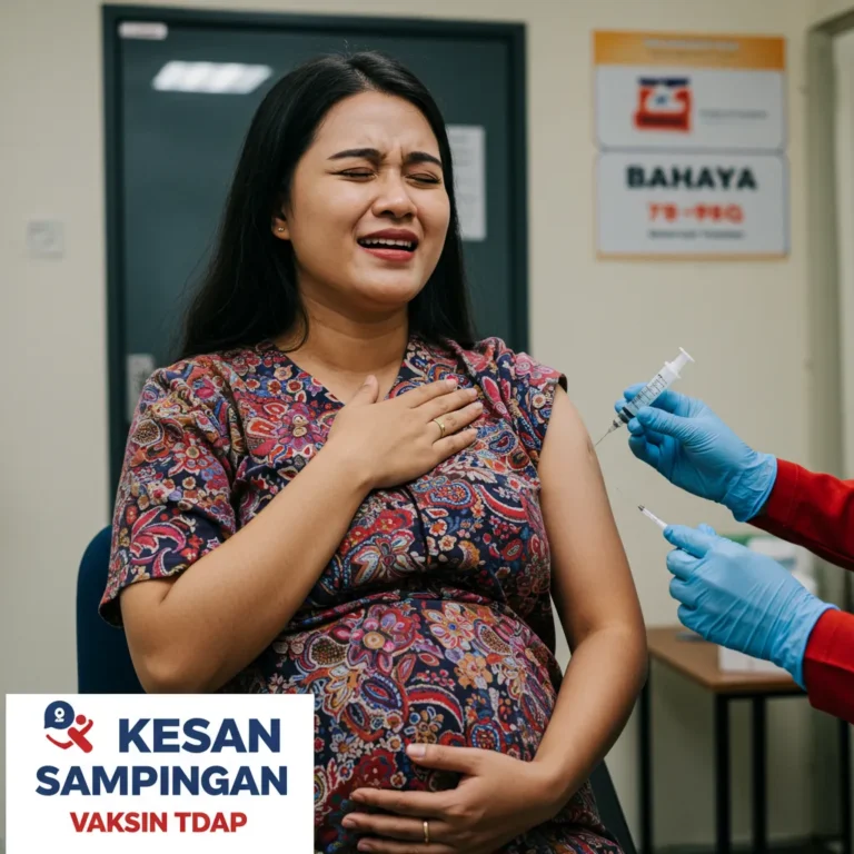 Vaksin TDAP Bahaya & Kesan Sampingan Pada Ibu Hamil