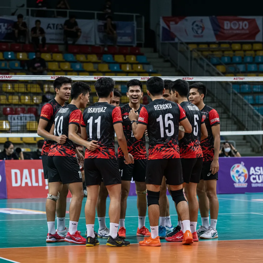 ASTAF Sepak Takraw Asian Cup 2025 - Acara Regu Berpasukan & Keputusan Terkini 4 astaf sepak takraw piala asia 4