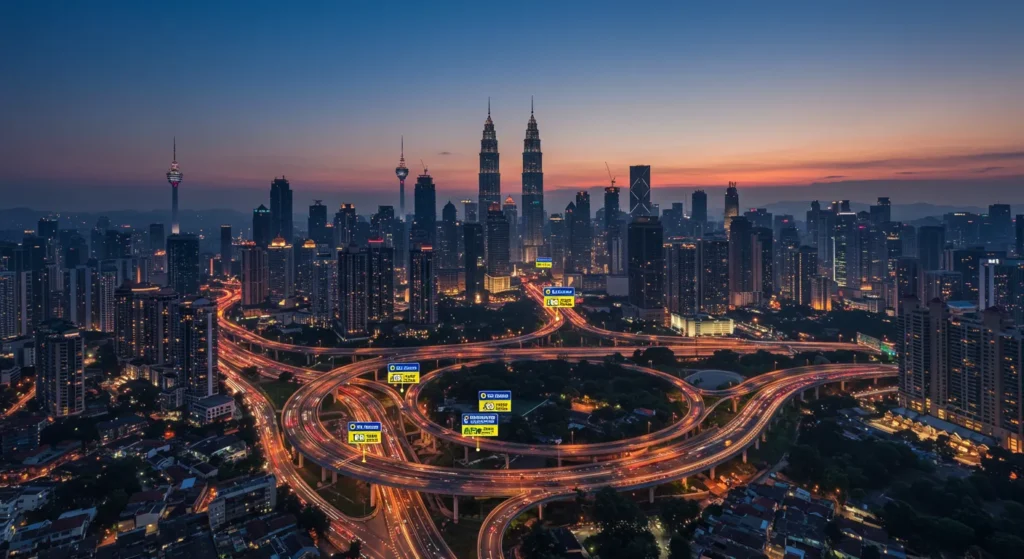 ASEAN 2025: Senarai Penutupan Jalan & Lebuh Raya Di KL 1 jalan ditutup sempena asean 4