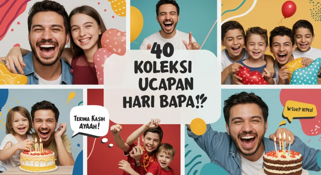 40 Koleksi Ucapan Selamat Hari Bapa