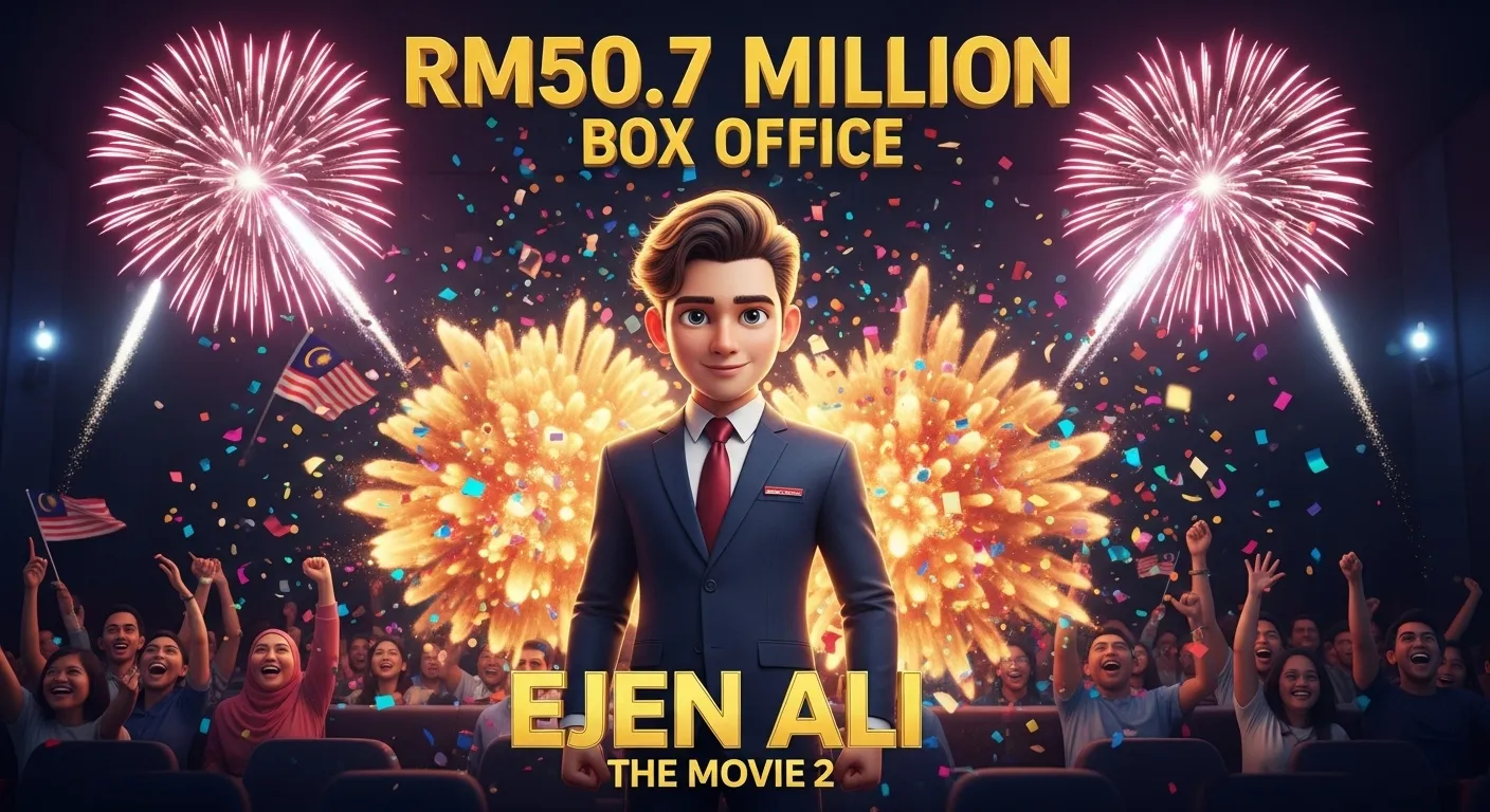 Animasi Bertaraf Dunia: Ejen Ali The Movie 2 Pecah Rekod Kutipan RM50.7Juta 1 Animasi Bertaraf Dunia Ejen Ali The Movie 2 Pecah Rekod Kutipan RM50.7Juta