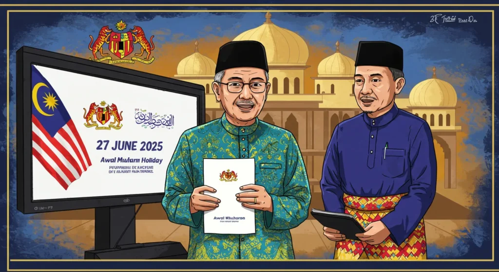 Awal Muharam 2025 (Maal Hijrah 1447H) Cuti Umum Kebangsaan 1 Awal Muharam 2025 Maal Hijrah 1447H 6