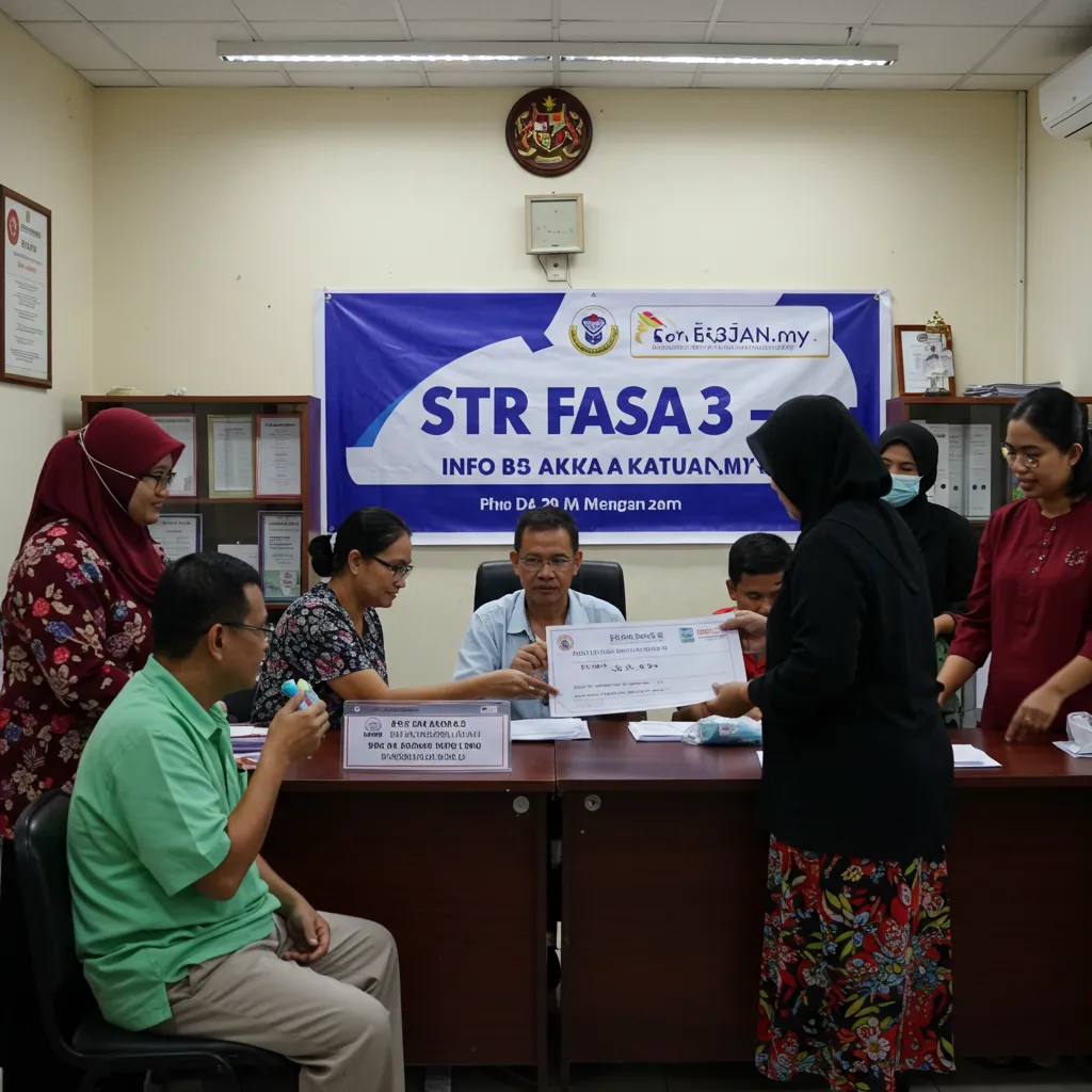 Info STR 2025 Tiada Tarikh Rasmi Bayaran STR Fasa 3