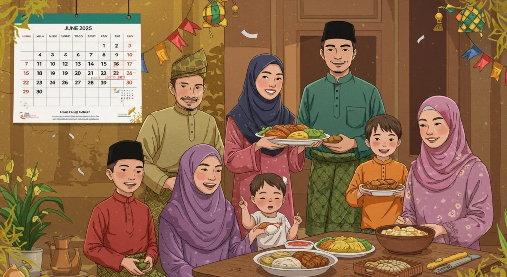 Kalendar Zulhijjah 1446H/2025M: Tarikh Rasmi Aidiladha, Puasa Arafah & Jadual Cuti Umum 11 Kalendar Zulhijjah 23
