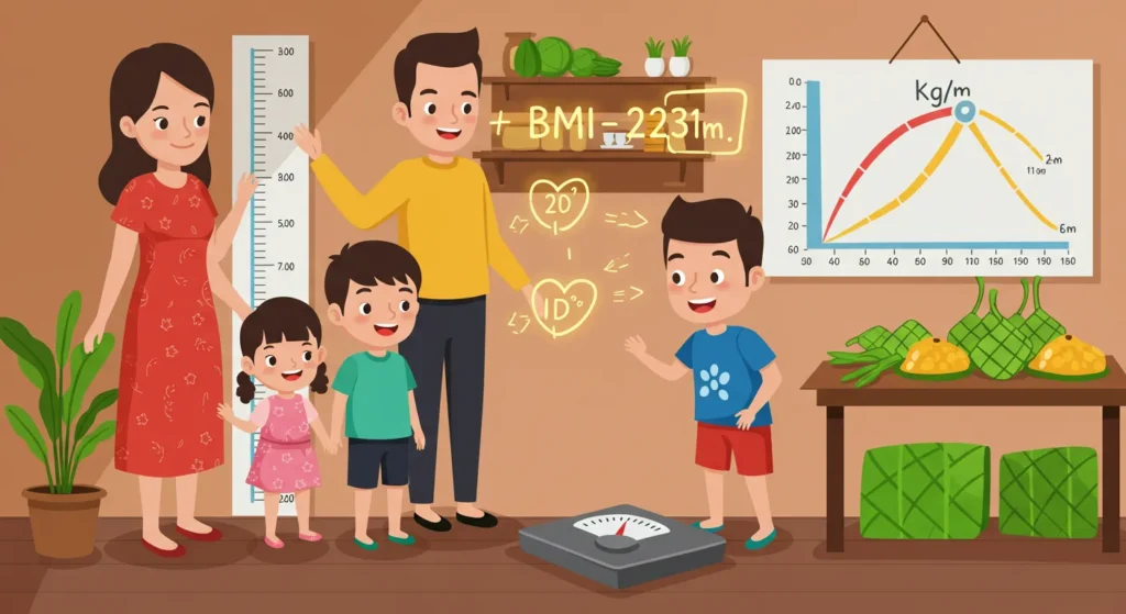 Kalkulator BMI: Cara Kira BMI 1 Kalkulator BMI 3
