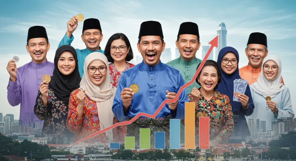 Terbaru SSPA: Kenaikan Gaji Awam & Pencen 2025/2026 1 Kenaikan Gaji Awam Pencen 1