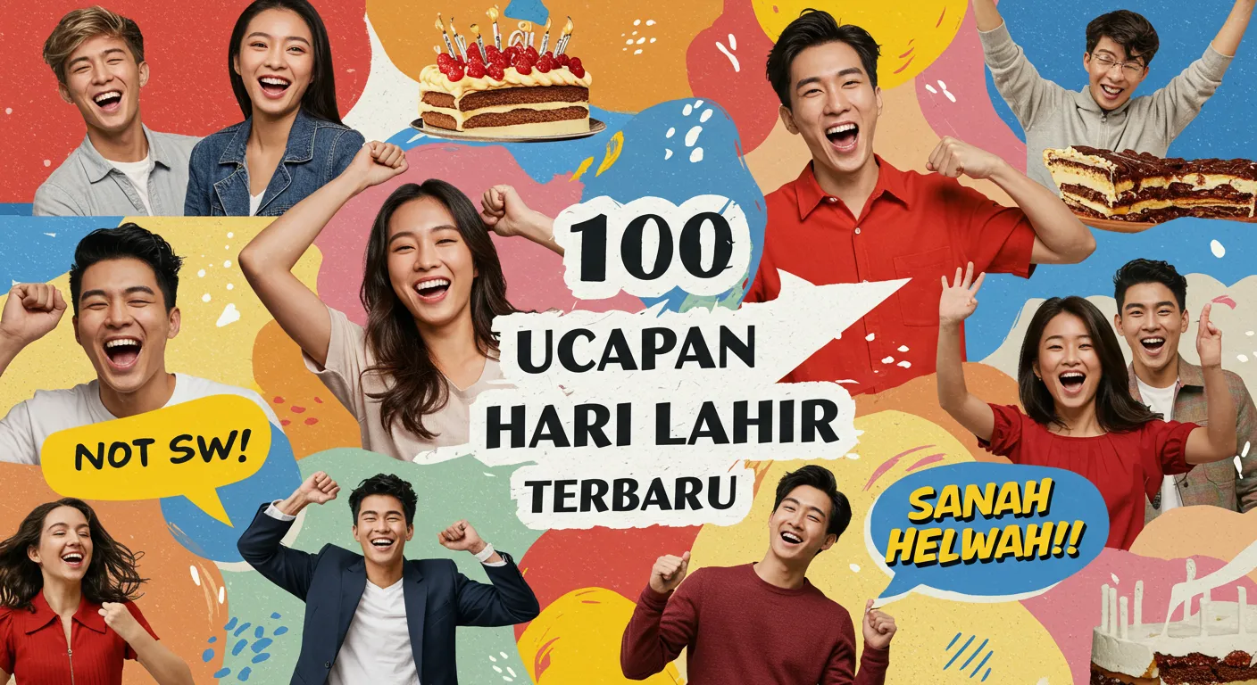 Koleksi Ucapan Hari Lahir (Sanah Helwah)