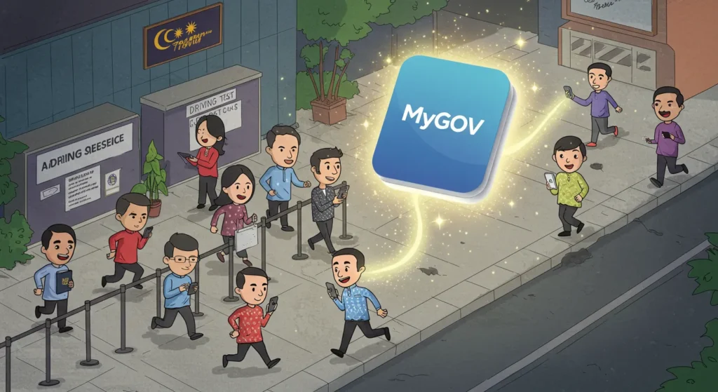 TIADA LAGI BERATUR! MyGOV Malaysia Bakal Ubah Hidup Anda 7 MyGOV Malaysia 2
