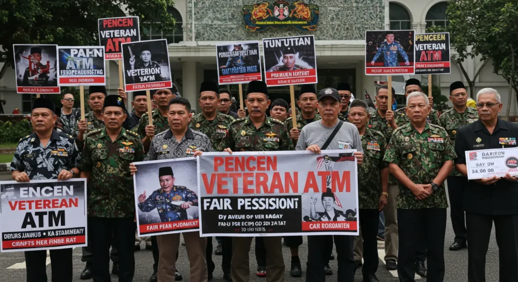 Pelarasan Pencen Veteran ATM 2025: Keputusan Terkini & Tuntutan PVATM 2 Pelarasan Pencen Veteran ATM 2025 2