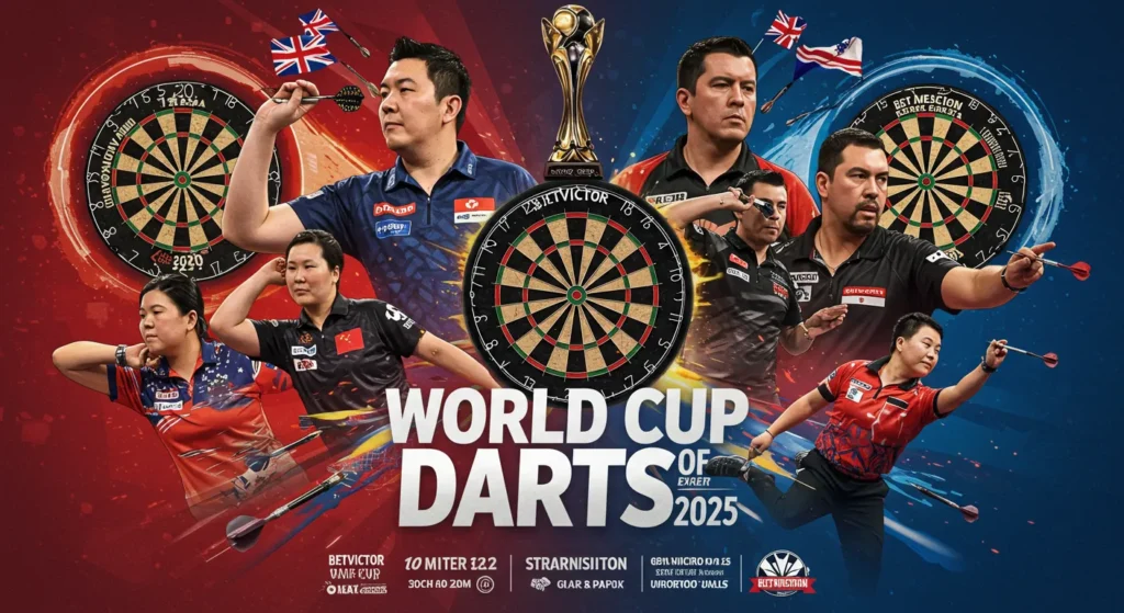 Piala Dunia Darts 2025: Malaysia Cipta Sejarah di Frankfurt & Jadual Keputusan Penuh 2 Piala Dunia Darts 2025 21